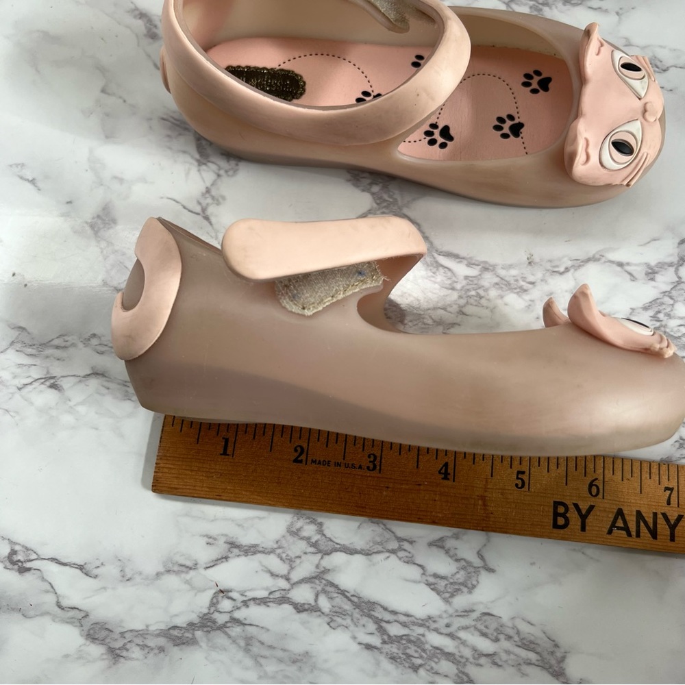 Mini Melissa Pink Kitty Cat Jelly Shoes. Size 10 - Picture 15 of 16